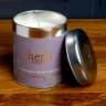 Herb Dublin Lavender & Fresh Rosemary Soy Wax Candle in a Tin