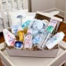 Baby Pamper and Bathtime Hamper (Blue)