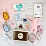 Baby Pamper and Bathtime Hamper (Pink)