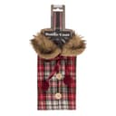 Bottle coat, fur collar, 17 x 24 cm, 2 assorted
