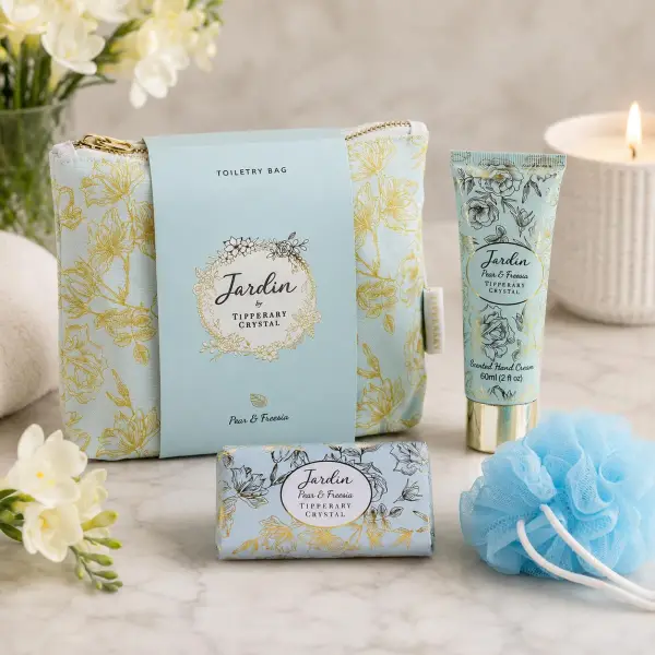 Jardin Toiletry Bag Set - Pear & Freesia