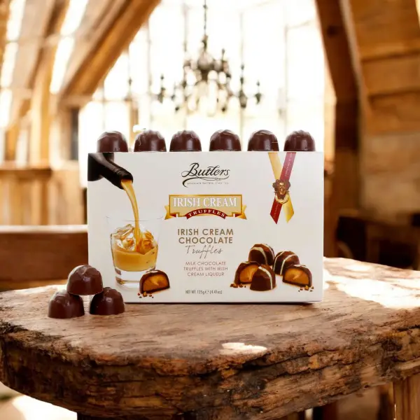 Irish Cream Liquer Chocolate Truffles 125g