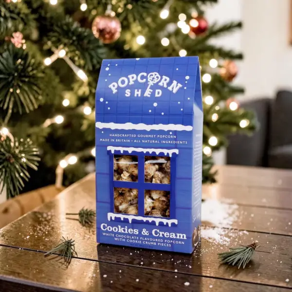 Popcorn Shed Cookies & Cream Gourmet Popcorn 80g