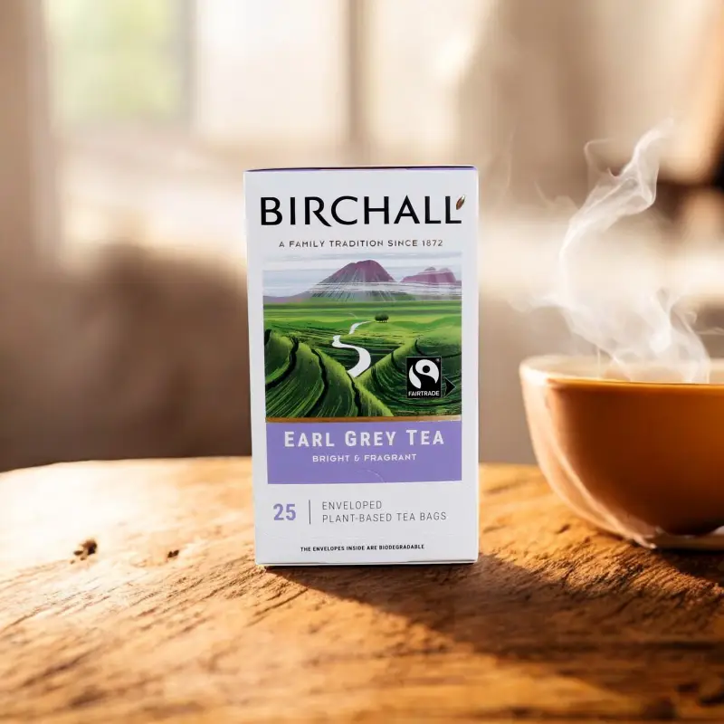 Birchall Earl Grey Tea - 25 Enveloped Plant Based Tea Bags
