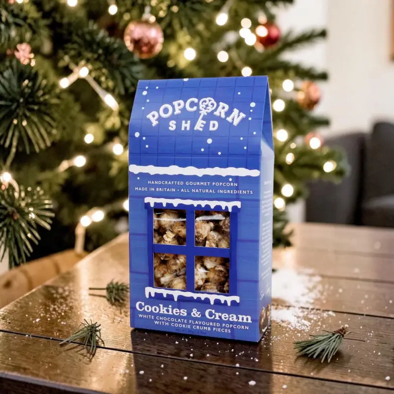 Popcorn Shed Cookies & Cream Gourmet Popcorn 80g