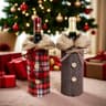 Bottle coat, fur collar, 17 x 24 cm, 2 assorted