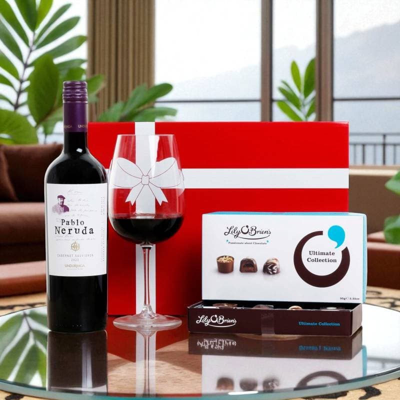 Red Wine & Chocolate Gift Hamper
